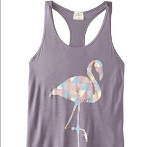 O’Neil flamingo tank top